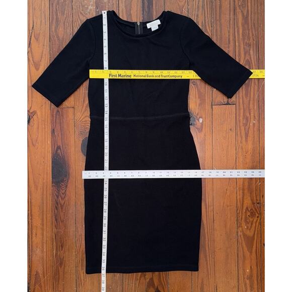 Barney’s New York Vintage LBD Zipper Back Cinch Waist Office To Evening Classic - Picture 6 of 9